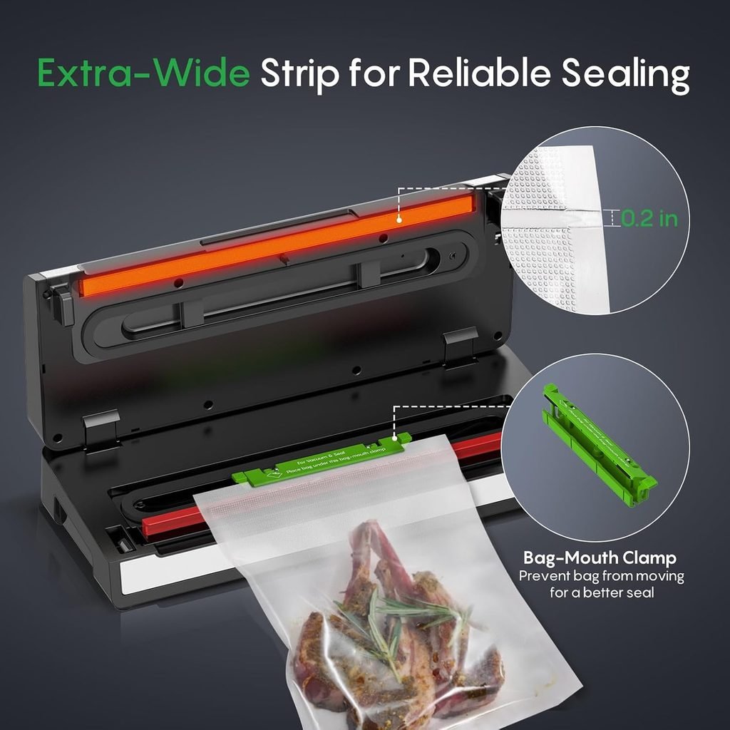 Vacuum Sealer Machine Automatic Bag Detection