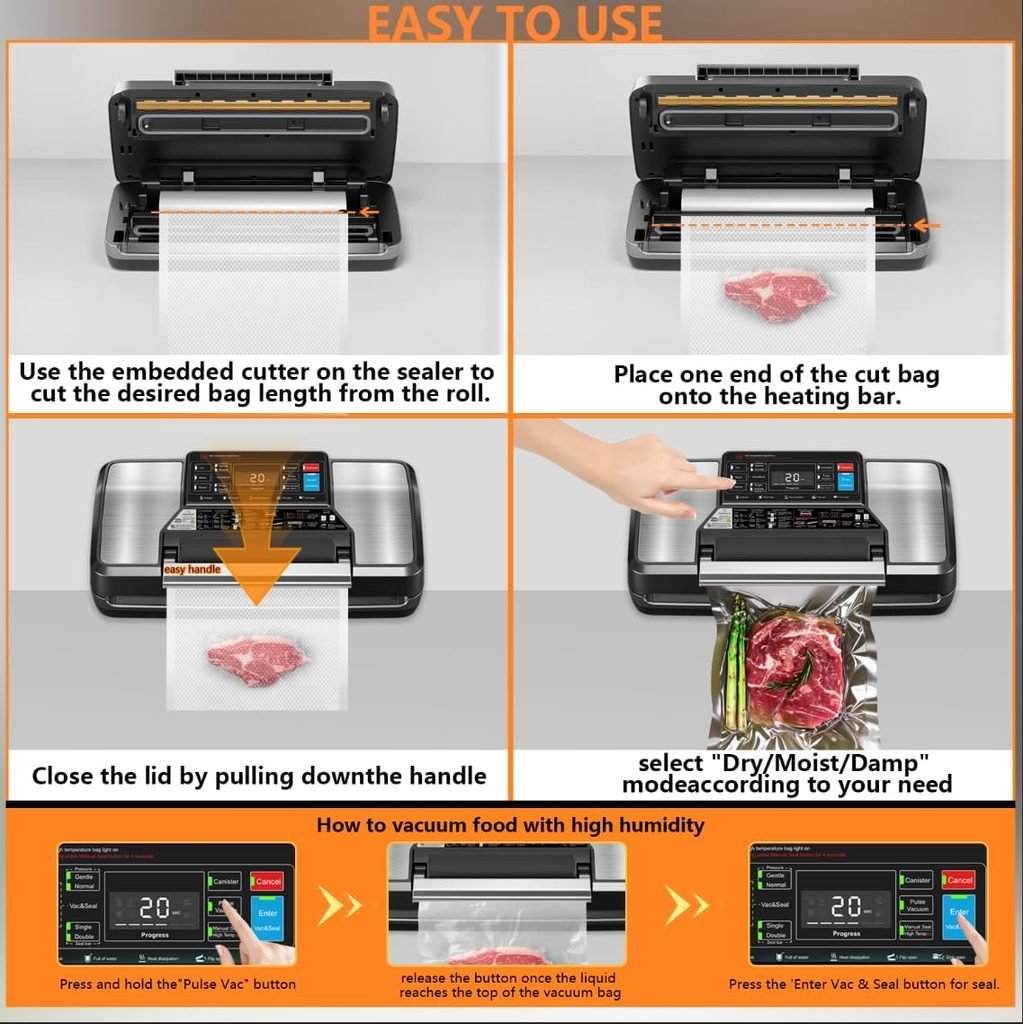 95Kpa Vacuum Sealer Bags