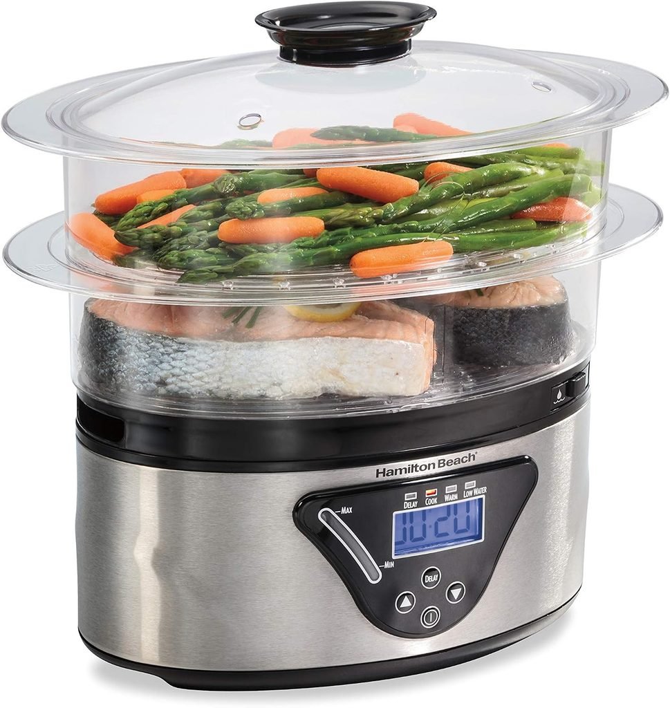 Beach Digital Electric Food Steamer 5.5 Quart