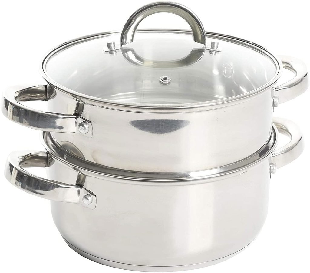 Dutch Oven with Steamer Basket 3 Quart