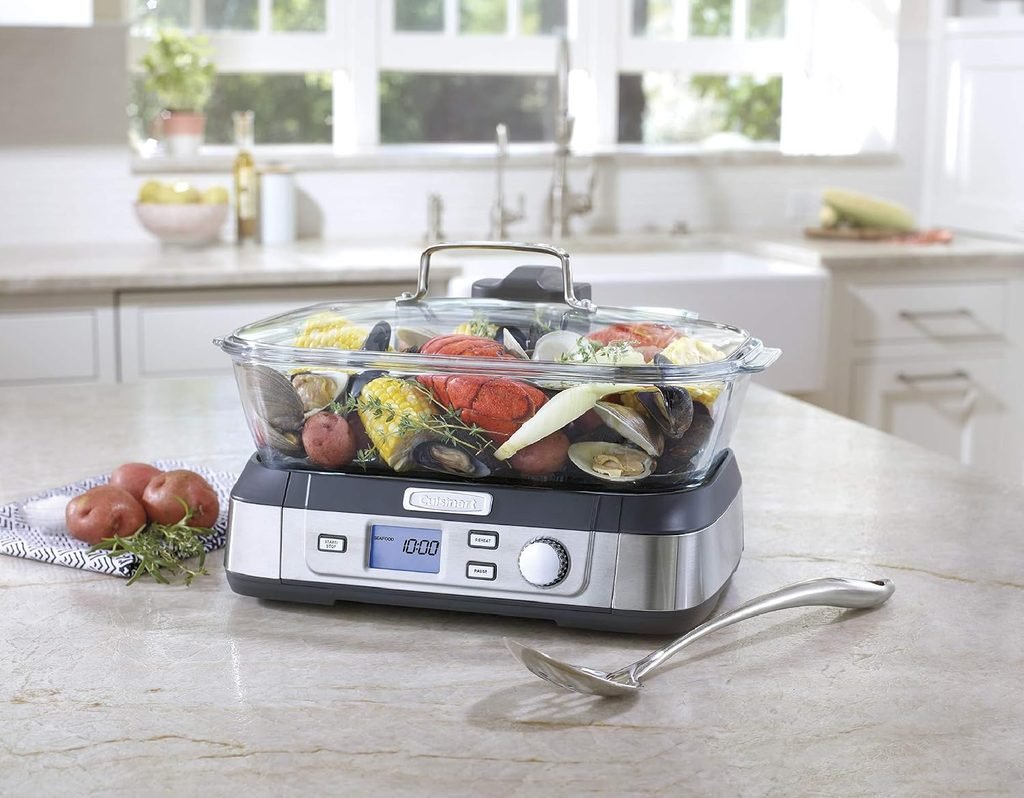 Glass Food Steamer