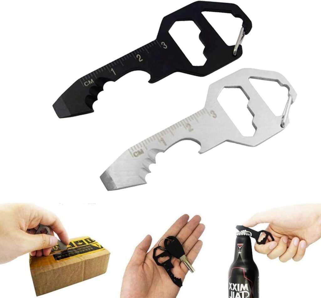 Keychain Bottle Opener Multi Tool