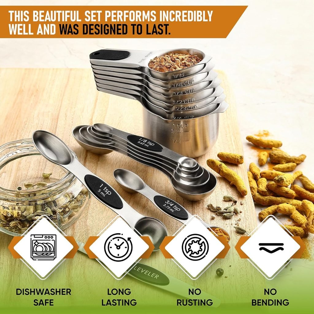 Magnetic Measuring Cups Spoons