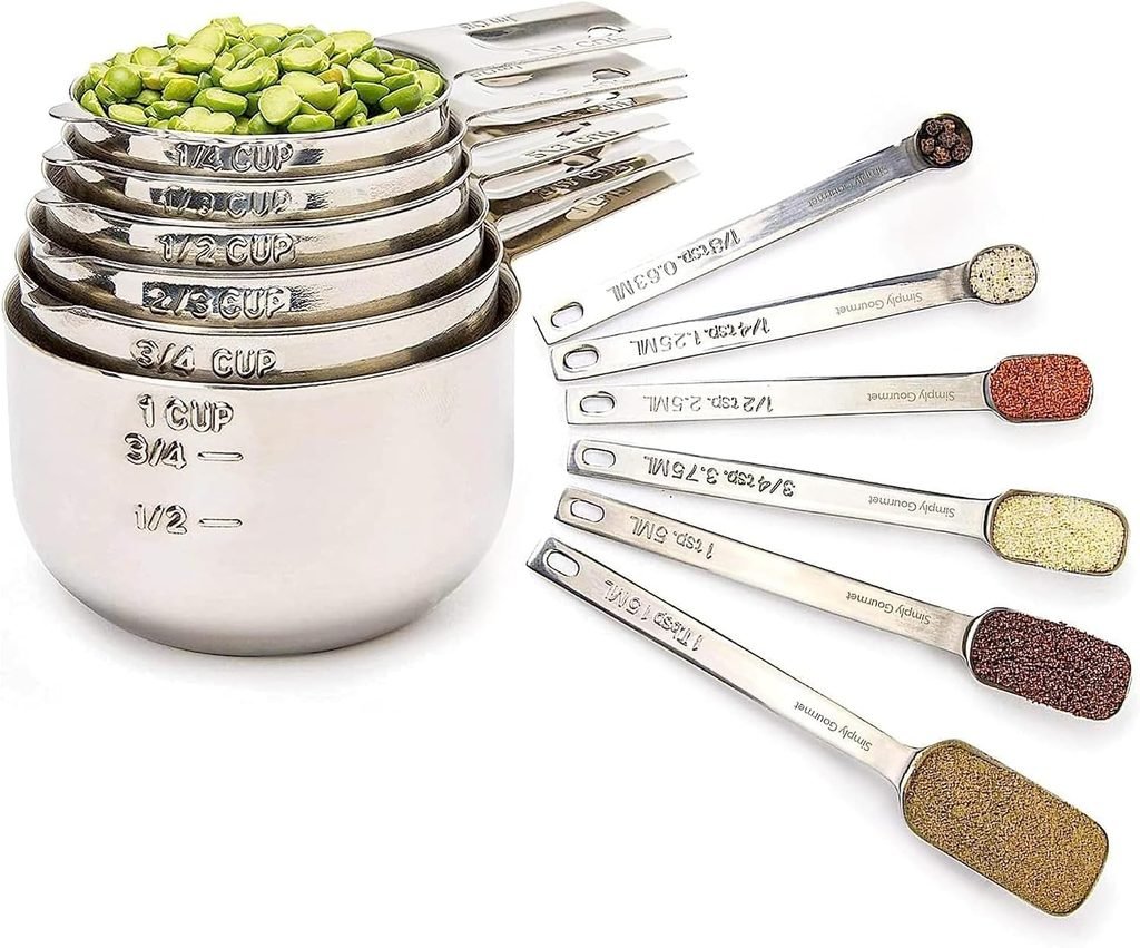Measuring Cups Spoons Set of 12