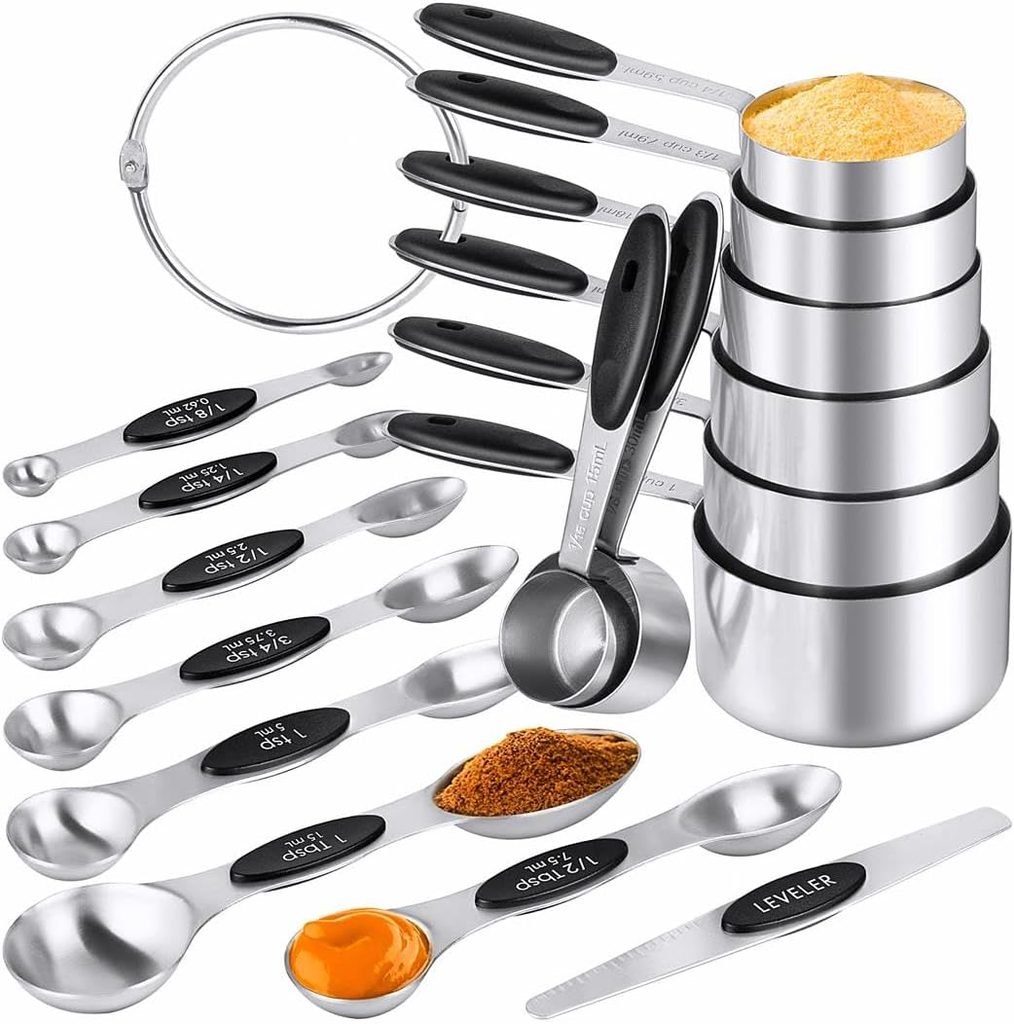 Measuring Cups Spoons Set of 16