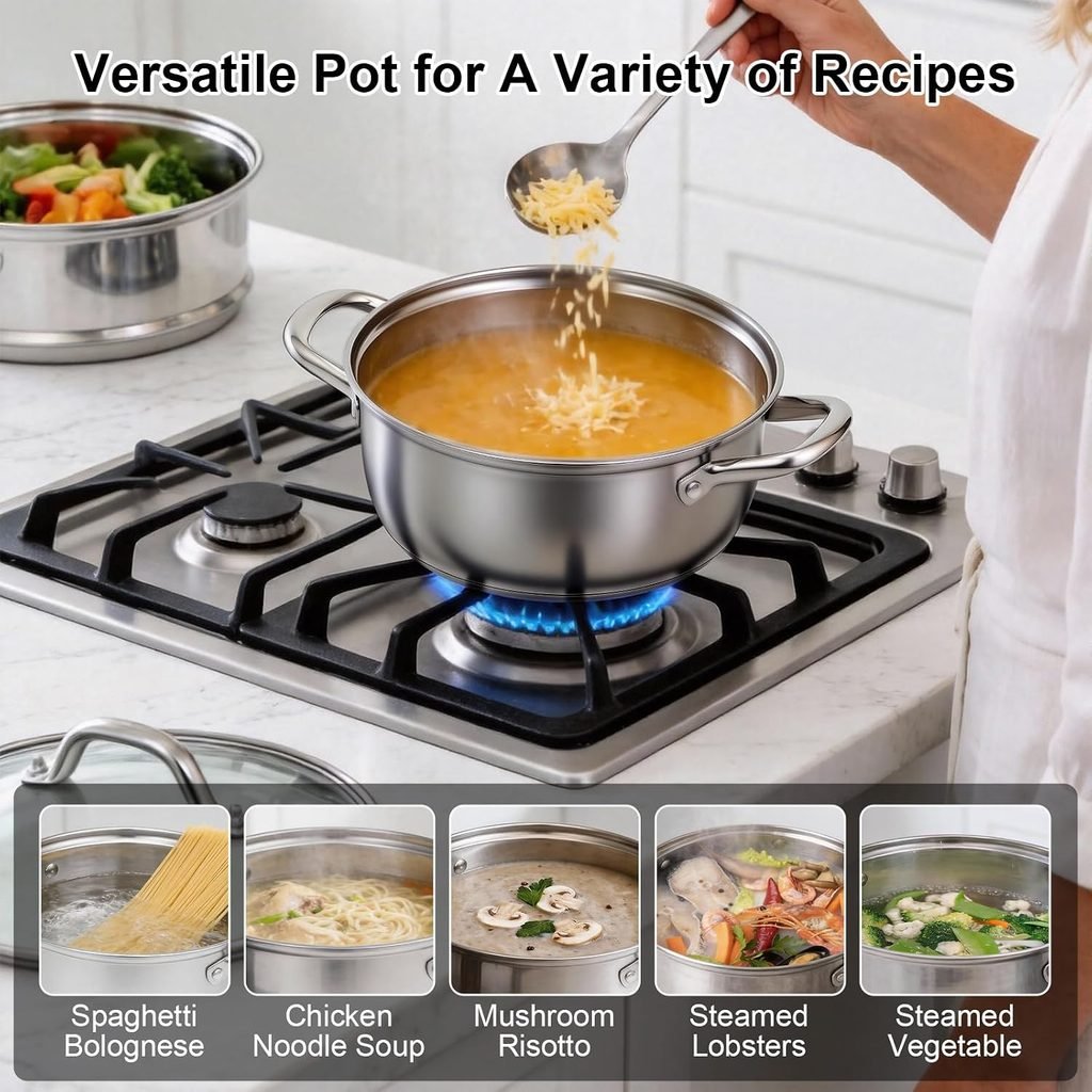 Stainless Steel Steamer Pot