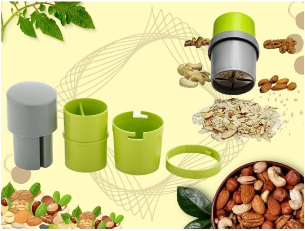 Dry Fruit Cutter and Slicer with Stainless Steel Blades