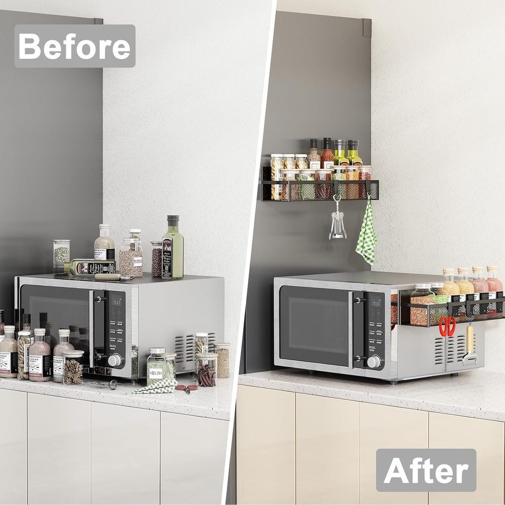 Magnetic Spice Racks for Refrigerator