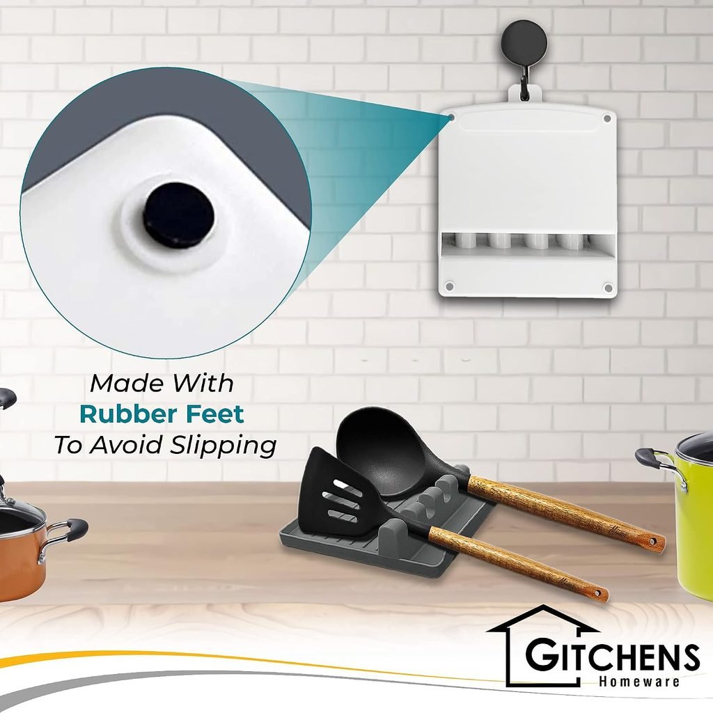 Premium Utensil And Spoon Rest