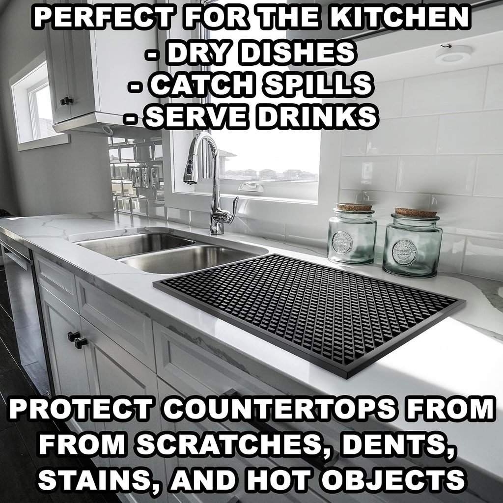 Silicone Coffee Bar Mat for Countertop